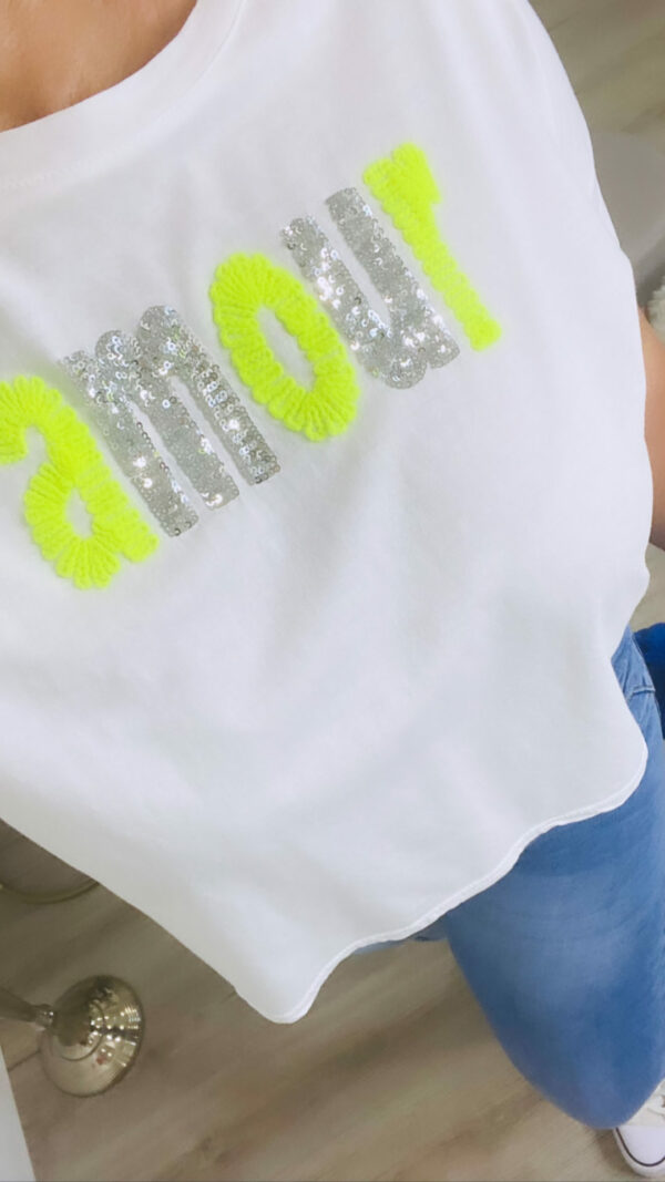 T-shirt court Amour – Image 5