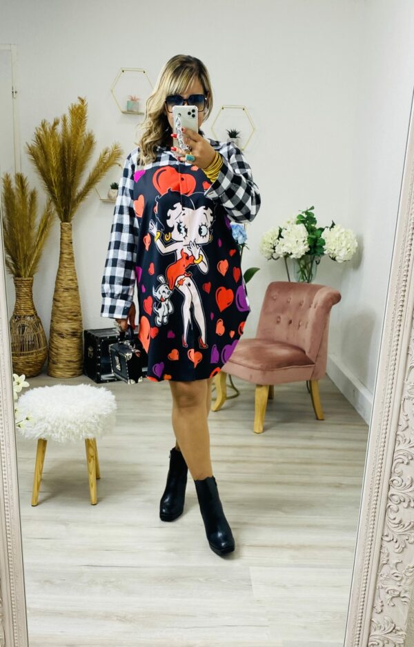 Robe Chemisier Betty Boop – Image 2