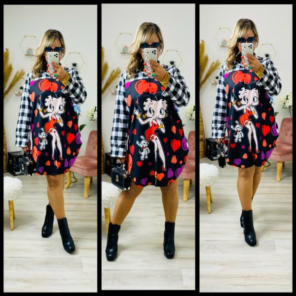 Robe Chemisier Betty Boop