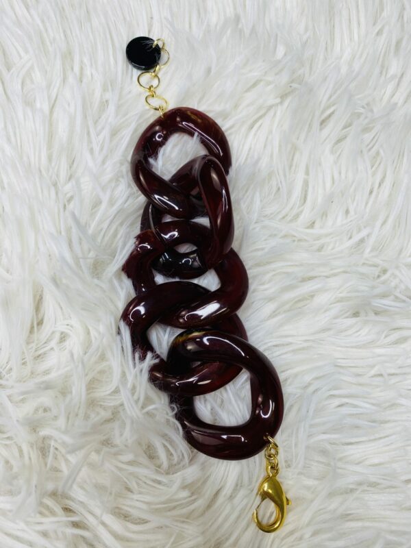 Bracelet Kimberley Bordeaux – Image 2