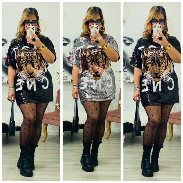 Robe T-shirt Tigre
