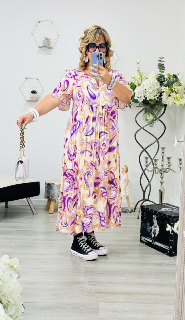 Robe Luize Lilas – Image 3