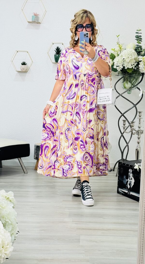Robe Luize Lilas – Image 4