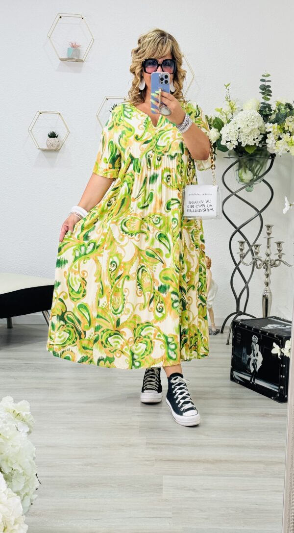 Robe Luize Vert – Image 4