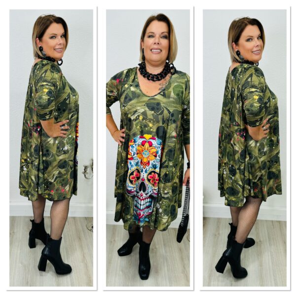 Robe Tête de mort Mexicaine