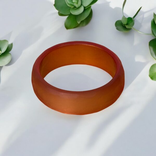 Bracelet Orange Givré – Image 4