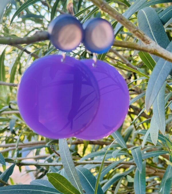 Boucles Givre Violet