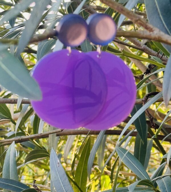 Boucles Givre Violet – Image 2