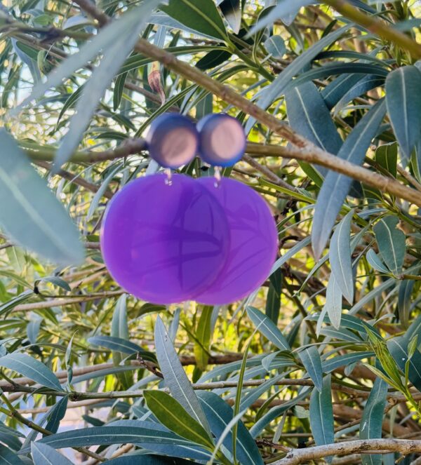 Boucles Givre Violet – Image 4