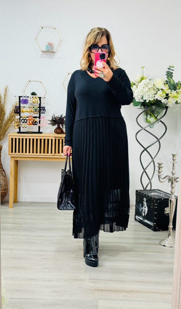 Robe Élégance Plissée – Image 4