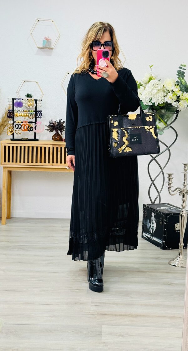 Robe Élégance Plissée – Image 2