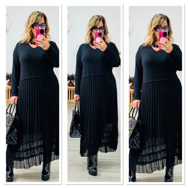 Robe Élégance Plissée