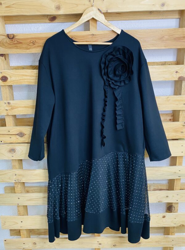Robe Noemi Argentée – Image 2