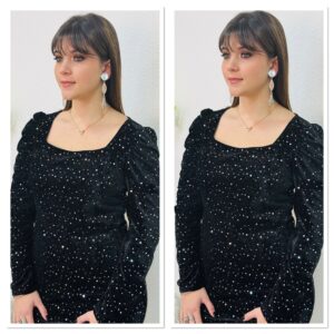 Boucles Lune Argentée
