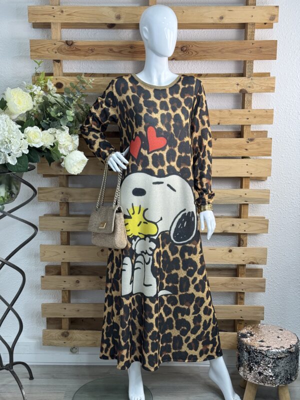 Robe Snoopy Léopard – Image 2
