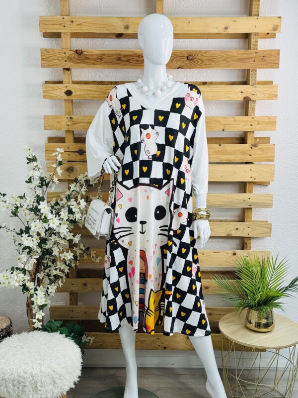 Robe Ludique Blanc – Image 2