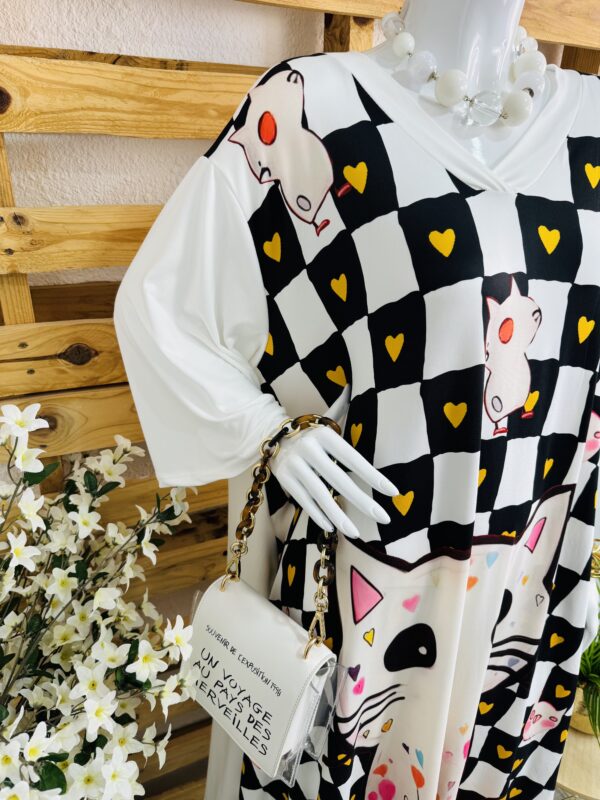 Robe Ludique Blanc – Image 4