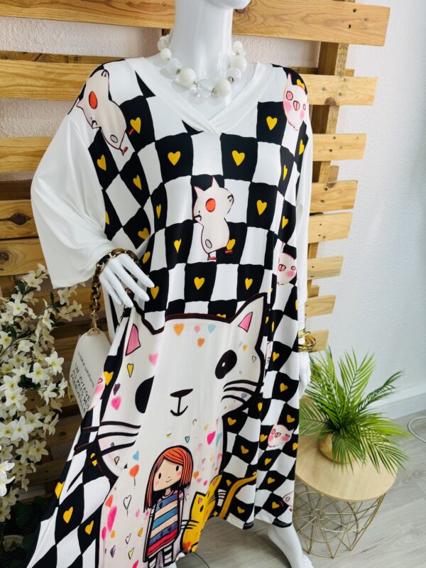 Robe Ludique Blanc – Image 5