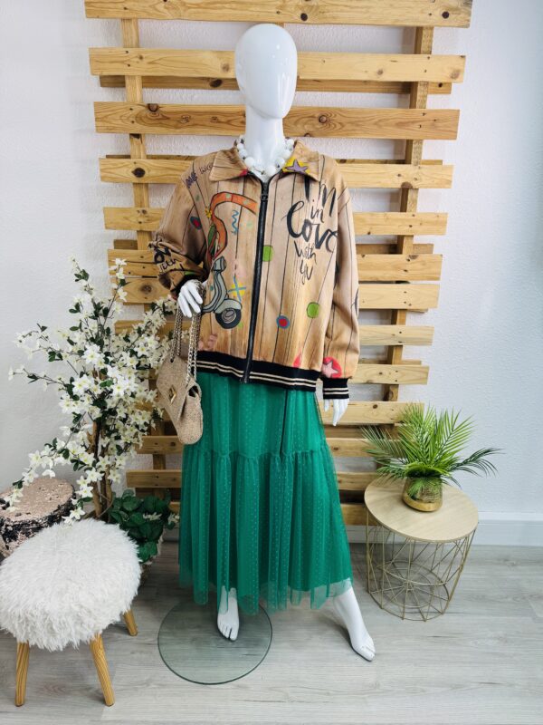Bomber imprimé Snoopy – Image 2