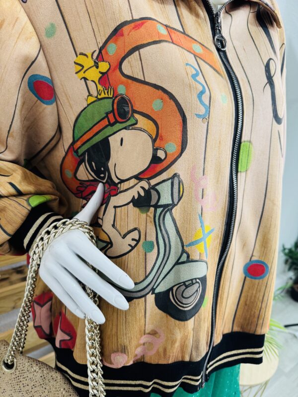 Bomber imprimé Snoopy – Image 4