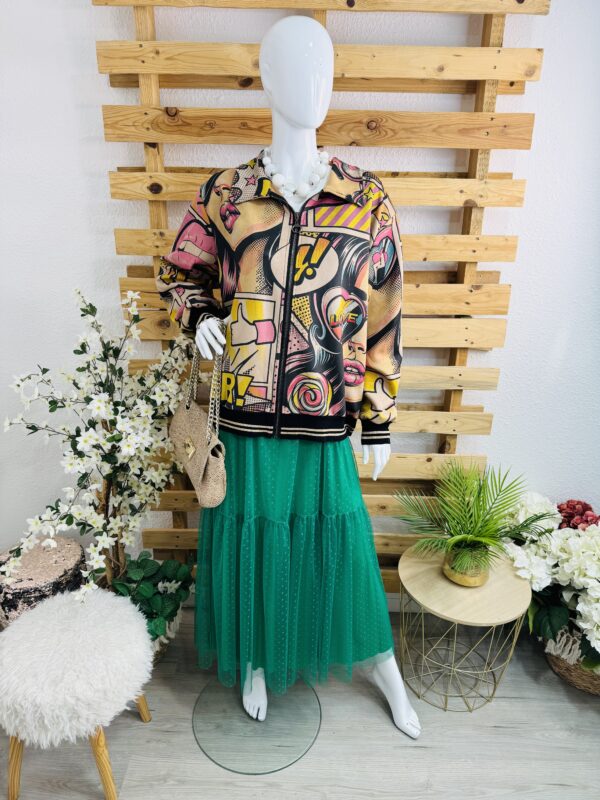 Bomber imprimé Pop Art – Image 2