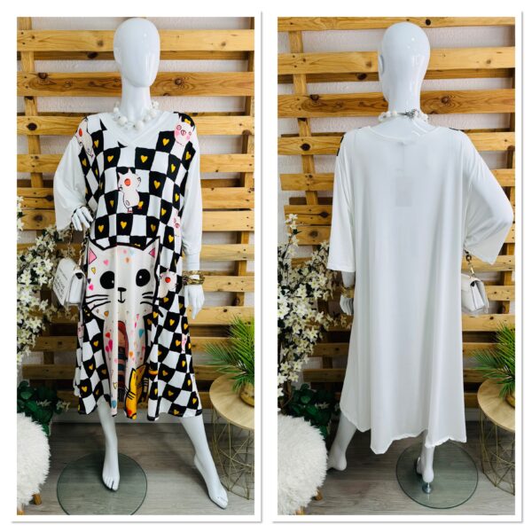 Robe Ludique Blanc