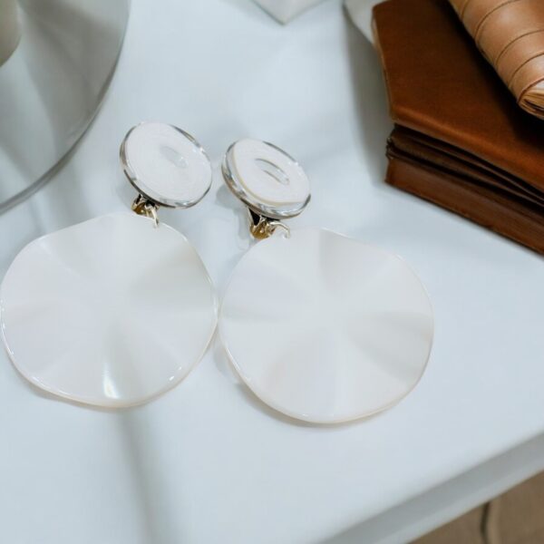 Boucles Venus Blanc – Image 4