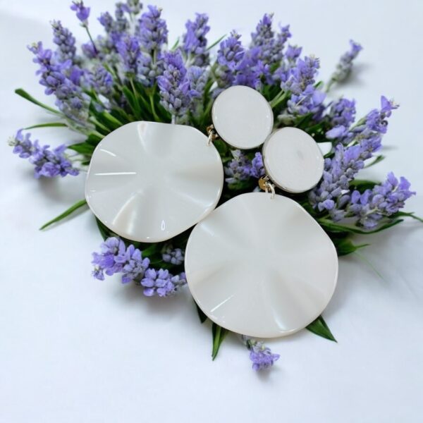 Boucles Venus Blanc – Image 5