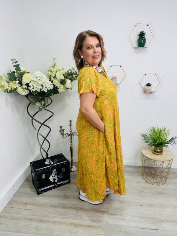 Robe Zaya Jaune – Image 3