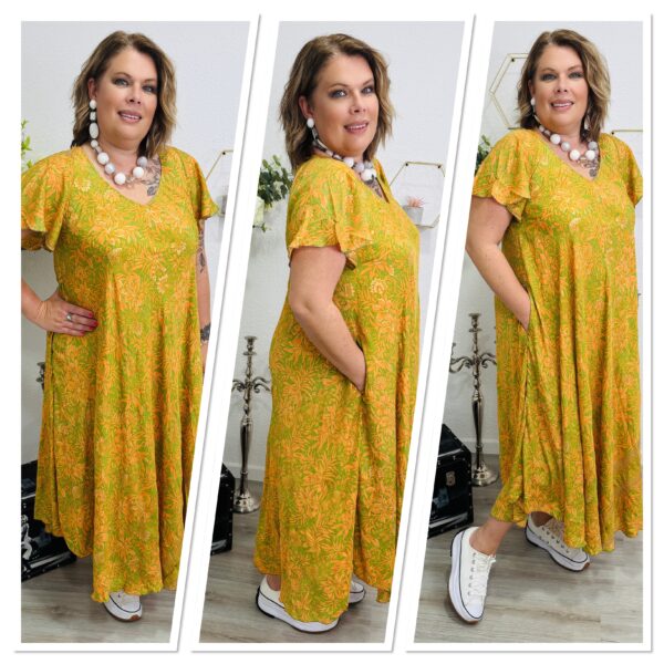 Robe Zaya Jaune