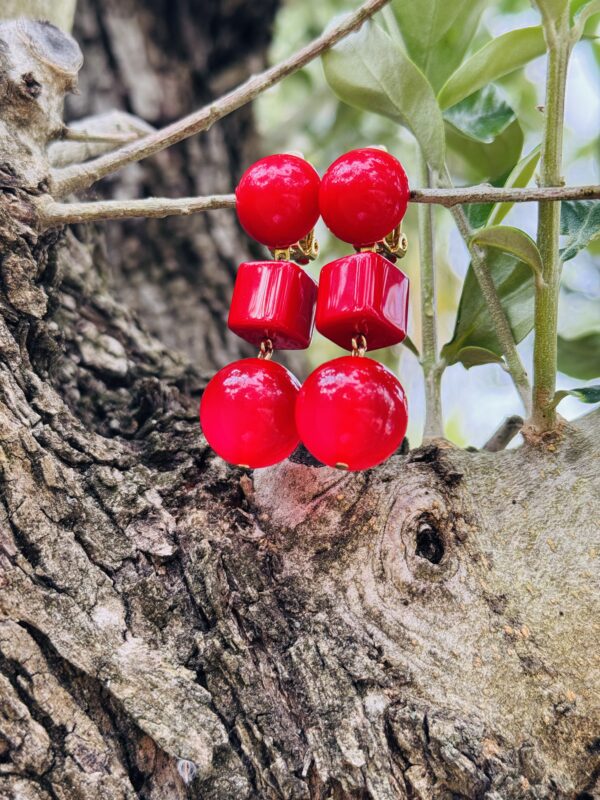 Boucles Bulle Rouge – Image 3