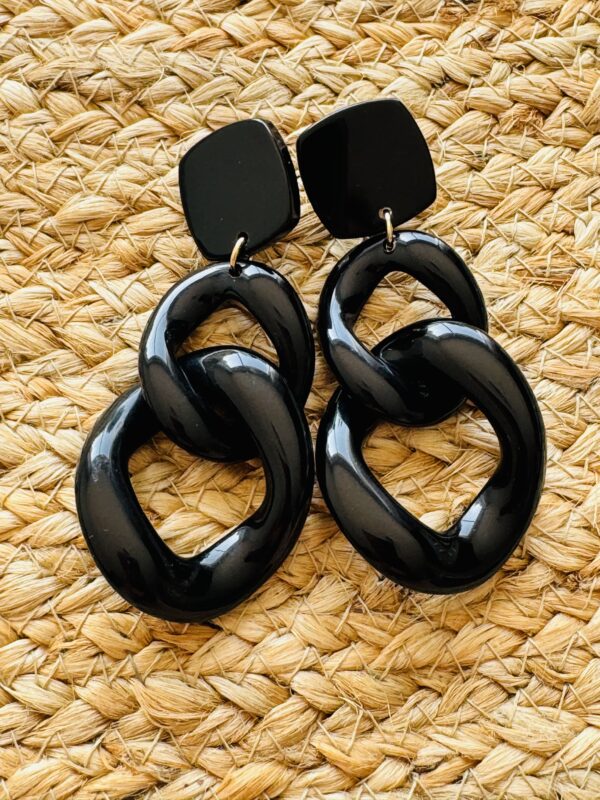 Boucles Noir Chic – Image 2