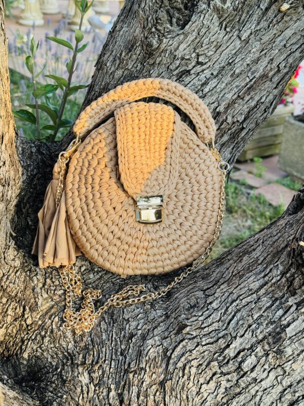 Sac rond tressé Mia – Image 4