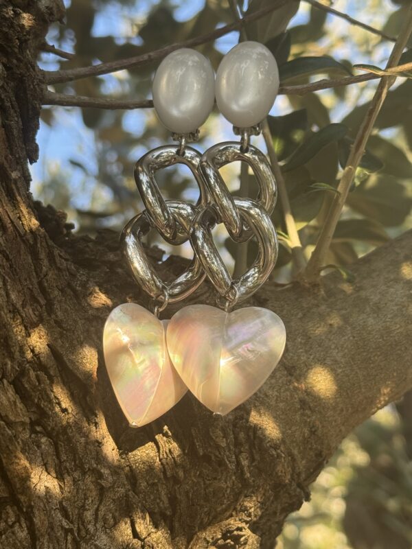 Boucles Coeur Nacré – Image 4