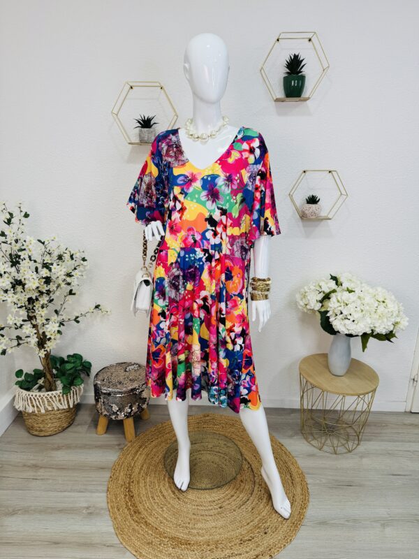 Robe Jorge Paris Fucshia – Image 5