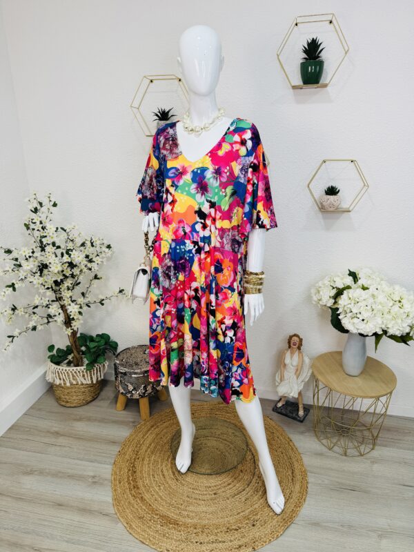 Robe Jorge Paris Fucshia – Image 4