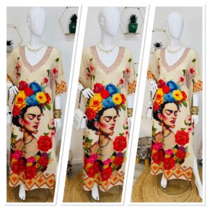 Robe Frida Kahlo – Édition artistique