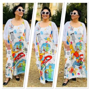 Robe Fun Cartoon Pop