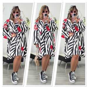 Coupe-vent Betty Zebra
