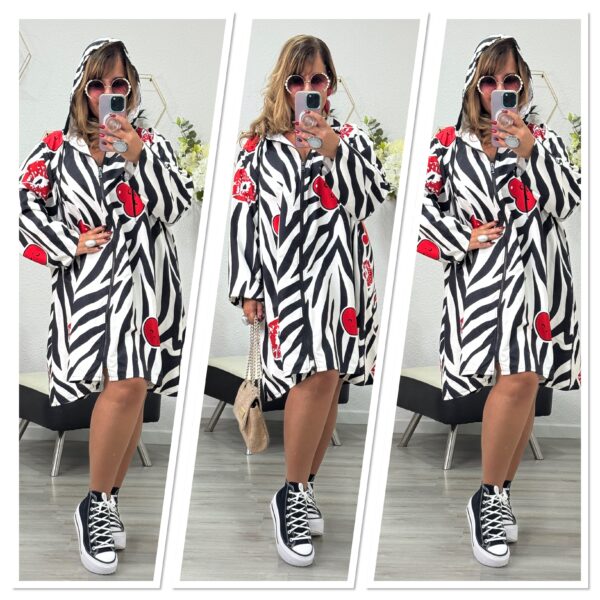 Coupe-vent Betty Zebra
