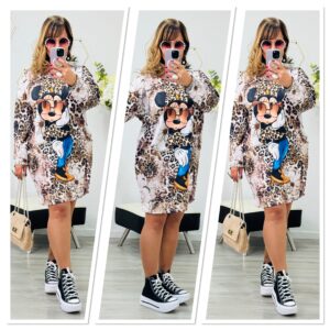Robe Minnie Léopard